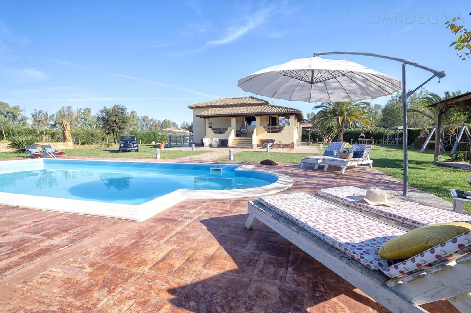 Per 8 Persone Con 2 Cucine Piscina Rampa Per Disabili Villa *